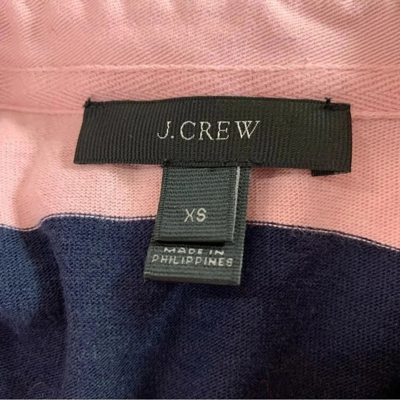 J. Crew Forever 1984 Rugby Stripe Shirt Dress - Picture 7 of 10